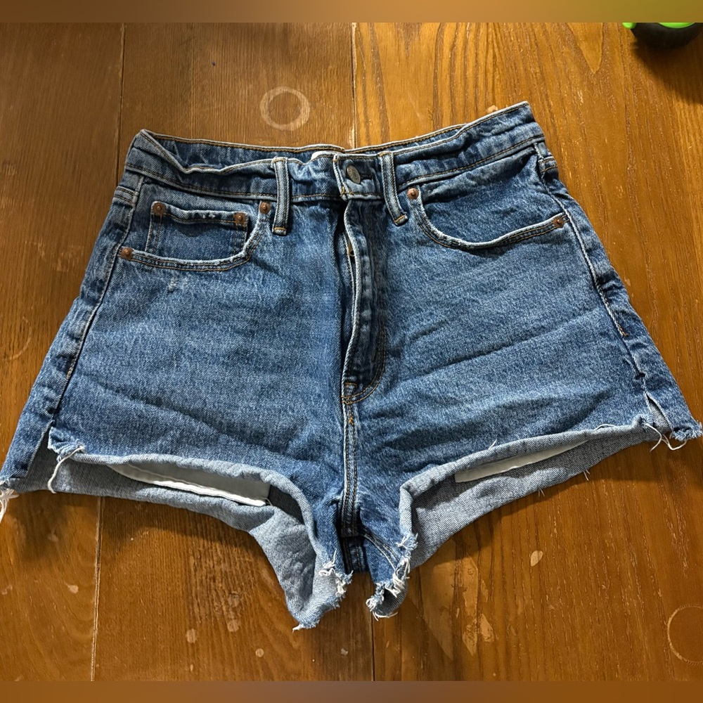 Abercrombie & Fitch Classic Blue Jean Shorts